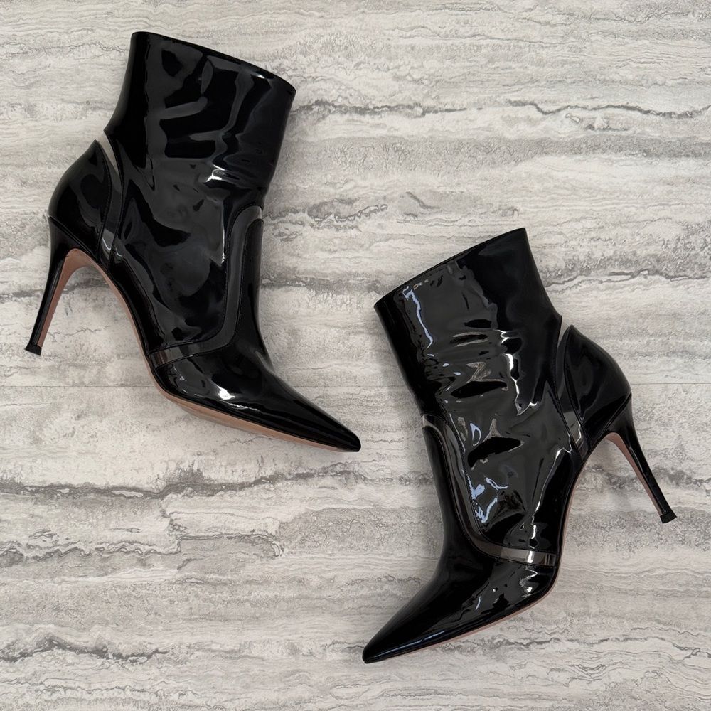 🖤GIANVITO ROSSI🖤 Patent Leather Boots